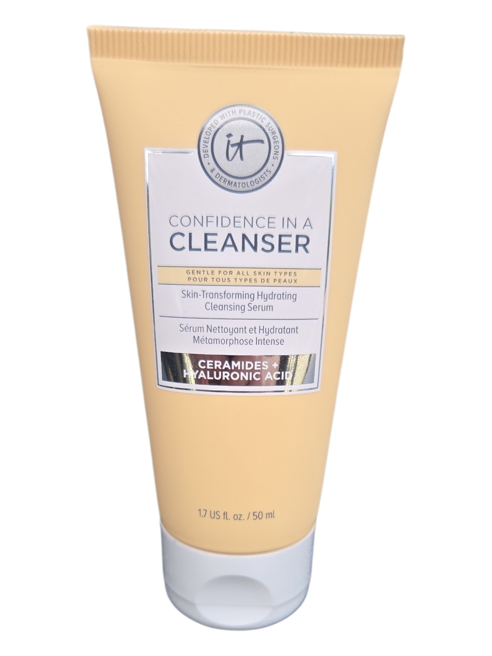 NWOB IT Cosmetics Confidence In A Cleanser Gentle Face Wash 50mL